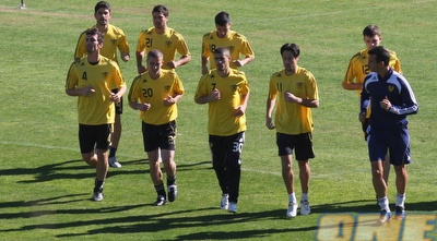 שחקני בית&qout;ר ירושלים. רק שזה לא ישפיע עליהם מנטאלית (גיא בן זיו)