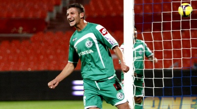 גדיר חוגג בירוק. יעבור לגרמניה או הולנד או שיישאר בישראל? (אמיר לוי)