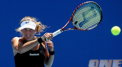 פאר מחזירה לאירני חבטה. שלטה במשחק ללא עוררין (GettyImages) פאר מחזירה לאירני חבטה. שלטה במשחק ללא עוררין (GettyImages)