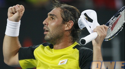 בגדאטיס חוגג את ההעפלה לגמר (רויטרס)