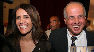 אבי לוזון ואלונה ברקת בזמנים טובים יותר (עמית מצפה)