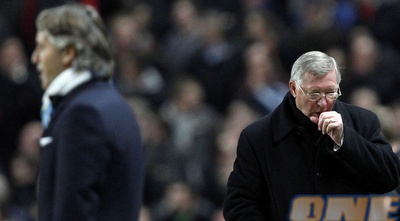 אלכס פרגוסון. &qout;קורה ששחקנים שעזבו אותנו מבקיעים נגדנו&qout; (רויטרס)