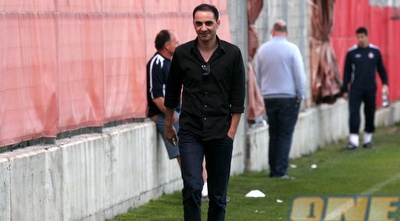 גבי קצרה במתחם חודורוב. החלו לשפץ את המתחם לקראת העונה החדשה (רועי גלדסטון)