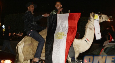 גם הגמל לקח חלק בחגיגות (רויטרס)