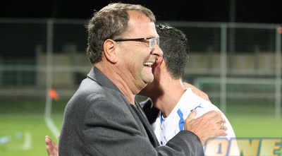 שרצקי במשחק מול מרמורק. &qout; (עמית מצפה)