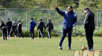 שום ואמסלם באימון היום (אלעד ירקון) שום ואמסלם באימון היום (אלעד ירקון)