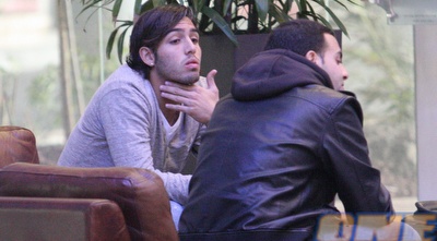 אייל גולסה היום. זכה לכותרות באיטליה (עמית מצפה)