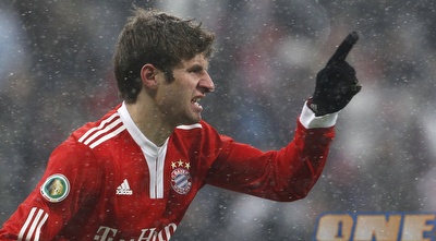 תומאס מולר חוגג (רויטרס)