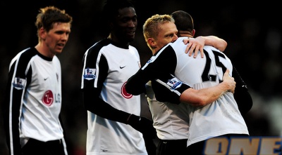 פולהאם חוגגת. ניצחון גדול שלה (GettyImages)