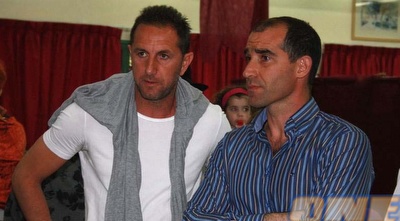 דוד אמסלם ואיציק קורנפיין (גיא בן זיו)