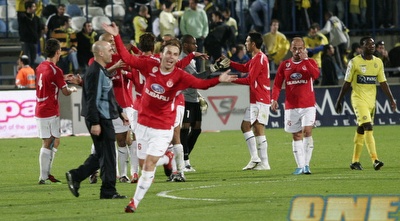 ביברס נאתכו חוגג בדרבי. יחל בדרכו באירופה ביום ראשון (רועי גלדסטון)