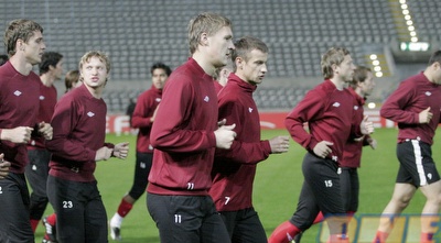 סמאק ובוכארוב באימון קאזאן (דרור עינב) סמאק ובוכארוב באימון קאזאן (דרור עינב)