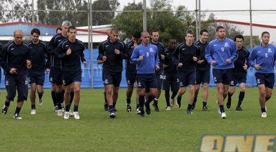 אימון מכבי פ&qout;ת (אלעד ירקון)