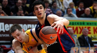 ליאור אליהו מול פאוליוס יאנקונאס מחימקי (GettyImages) ליאור אליהו מול פאוליוס יאנקונאס מחימקי (GettyImages)