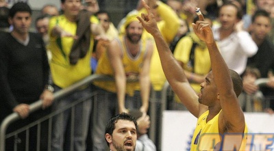 אנדרסון חוגג. משחק גדול לגארד של מכבי תל אביב (דרור עינב)