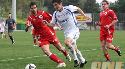 זוראן בלדווליב מול אלון זיו. סידר לקרית שמונה עוד ניצחון ליגה (עמית מצפה)