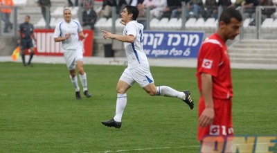 בלדווליב חוגג את השער לקרית שמונה (עמית מצפה)