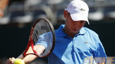 דודי סלע בצ´ילה. לא הלך לו מול טניסאי גדול (רויטרס) דודי סלע בצ´ילה. לא הלך לו מול טניסאי גדול (רויטרס)