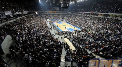 מבט ממעוף הציפור על הארנה בבלגראד (GettyImages)