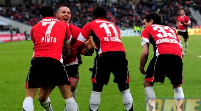 שחקני האנובר. ניצחון על פרנקפורט (GettyImages)