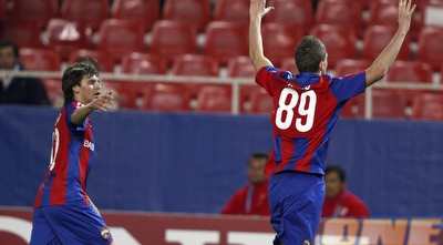 ככה החלה החגיגה הרוסית של צסק&qout;א בספרד (רויטרס) ככה החלה החגיגה הרוסית של צסק&qout;א בספרד (רויטרס)