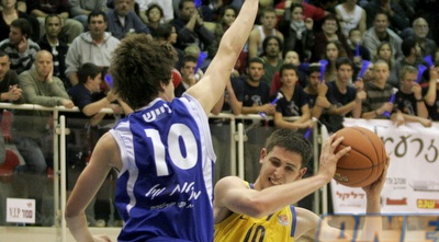 בר אבן ולייש - תרמו ביחד 15 נקודות למאמץ (קובי אליהו)