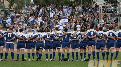 נבחרת ישראל ברוגבי. כי אף אחד אחר עדיין לא טוב בזה 