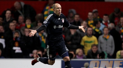 רובן בטירוף אחרי השער האדיר שלו (GettyImages) רובן בטירוף אחרי השער האדיר שלו (GettyImages)