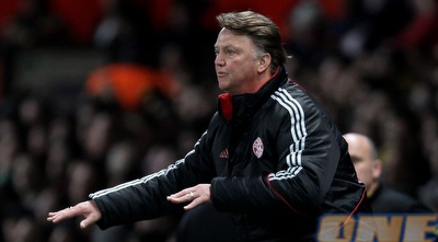 ואן חאל. &qout;קשה לשחק מול קבוצות אגרסיביות כמו ליון&qout; (GettyImages) ואן חאל. &qout;קשה לשחק מול קבוצות אגרסיביות כמו ליון&qout; (GettyImages)