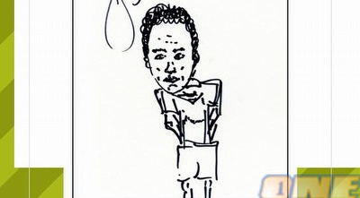 קארב נראה מעורער מעט. לא לדאוג זה לא חבל תליה, זה חלק מהחתימה