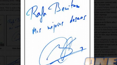 לא ברור מה רפא בניטז ניסה לעשות אבל מצד שני זה המאמן ששם בהרכב את לייבה