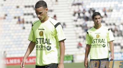 שחקני נתניה מאוכזבים (דרור עינב) שחקני נתניה מאוכזבים (דרור עינב)