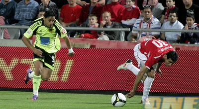 יצחקי ובאדיר במרדף אחר הכדור (קובי אליהו)