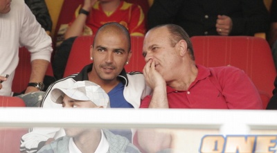 גם חיים רביבו הגיע לראות את הקבוצה שלו (קובי אליהו)