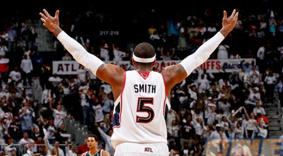 ג´וש סמית´. 25 נקודות בניצחון ההוקס (GettyImages) ג´וש סמית´. 25 נקודות בניצחון ההוקס (GettyImages)