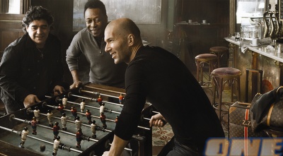 זידאן. מרעיף שבחים