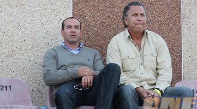 גם ה&qout;קוסם&qout;, אייל ברקוביץ´, הגיע לדוחא כדי לצפות במשחק (עמית מצפה) גם ה&qout;קוסם&qout;, אייל ברקוביץ´, הגיע לדוחא כדי לצפות במשחק (עמית מצפה)