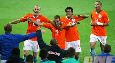 סניידר, רובן וחברים. ירצו תמונה כזאת אחרי הגמר (GettyImages)