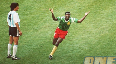 קמרון חוגגת במונדיאל 90´. פתחה את הדלת לאפריקניות (GettyImages)