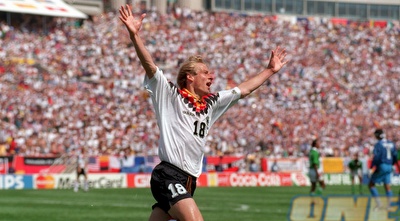 קלינסמן. מאז הדור שלו לא היו לגרמניה מספיק שחקנים טובים תוצרת בית (GettyImages)