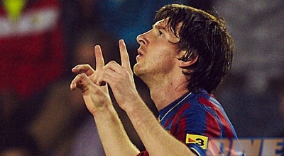 ליונל מסי. מתפלל לניצחון (GettyImages)