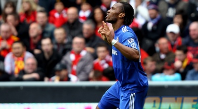 דרוגבה חוגג את הראשון של צ´לסי (GettyImages)