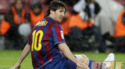 ליאו מסי מאוכזב לאחר עוד החמצה (רויטרס)