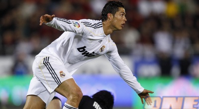 כריסטיאנו רונאלדו חוגג שער שוויון חשוב לריאל (רויטרס)