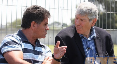 יואב כץ עם אפרים גבאי. &qout; (עמית מצפה)