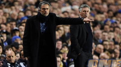 ז´וזה מוריניו וקרלו אנצ´לוטי. חילוף? (רויטרס)