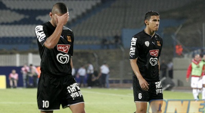 לירוי צעירי ואיבן גארידו מאוכזבים (שי לוי)