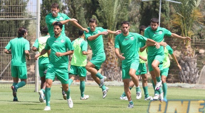 אימון בכפר גלים. תגידו תודה כל יום שאתם זוכים להתאמן שם (עמית מצפה)