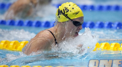 לייסל ג´ונס. לא רק שחייה באוסטרליה (רויטרס)