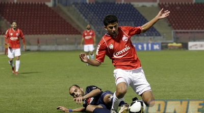 סיראז´ נאסר. יתפוס את מקומו של רביבו, אם הוא לא יהיה כשיר (שי לוי)